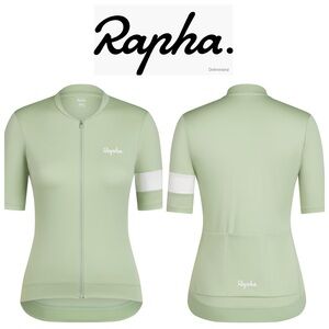 Rapha Women's Light Green Cycling Jersey